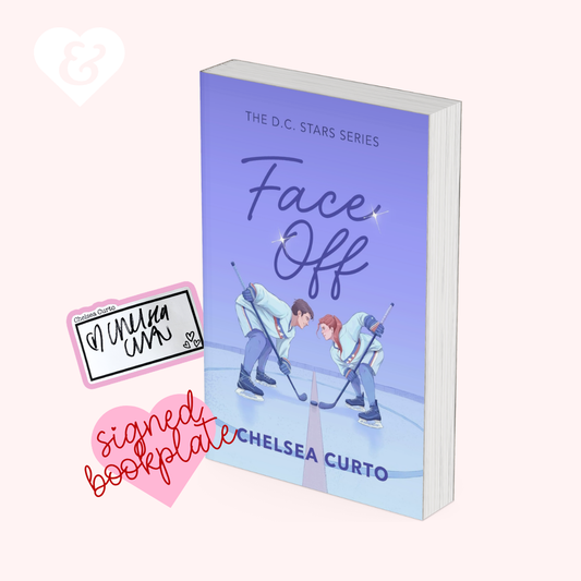 SIGNED BOOKPLATE – Face Off by Chelsea Curto (indie edition) – D.C. Stars 1