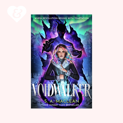 The book "Voidwalker" by SA Maclean on a textured white background