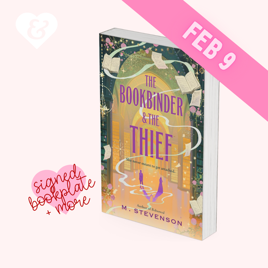 PREORDER – The Bookbinder & the Thief by M. Stevenson (Signed Bookplate, Art)