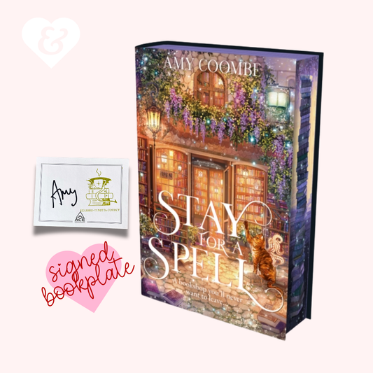 Stay for a Spell (UK Special Edition) by Amy Coombe (+ Signed Bookplate)