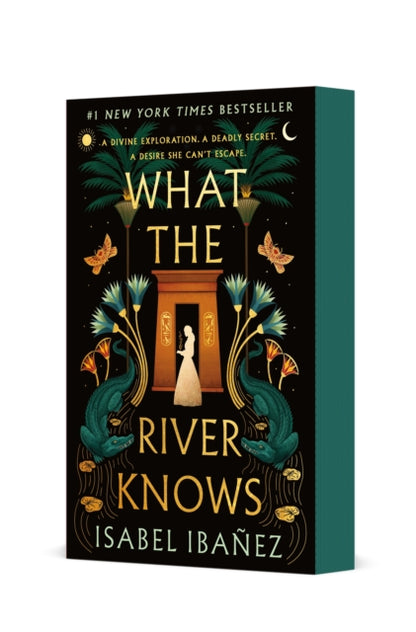 Book cover of 'What the River Knows' by Isabel Ibañez with decorative elements and text.
