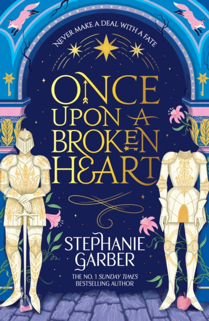 Book cover of 'Once Upon a Broken Heart' by Stephanie Garber with fantasy-themed design.
