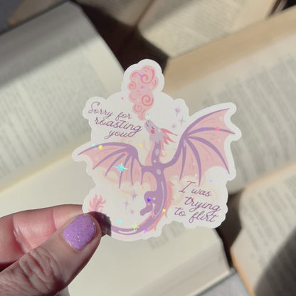 I'm sorry for roasting you sticker – Handmade