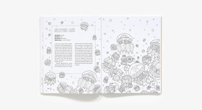 Spooky Lakes Coloring Book by Geo Rutherford