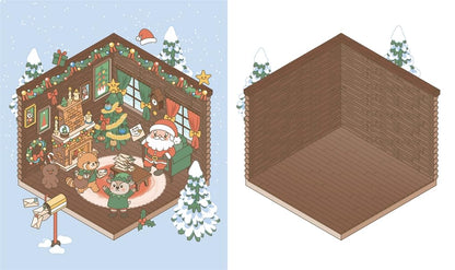 Cute 'n' Cozy Christmas Sticker Therapy (UK Edition) by Matthias Orsi