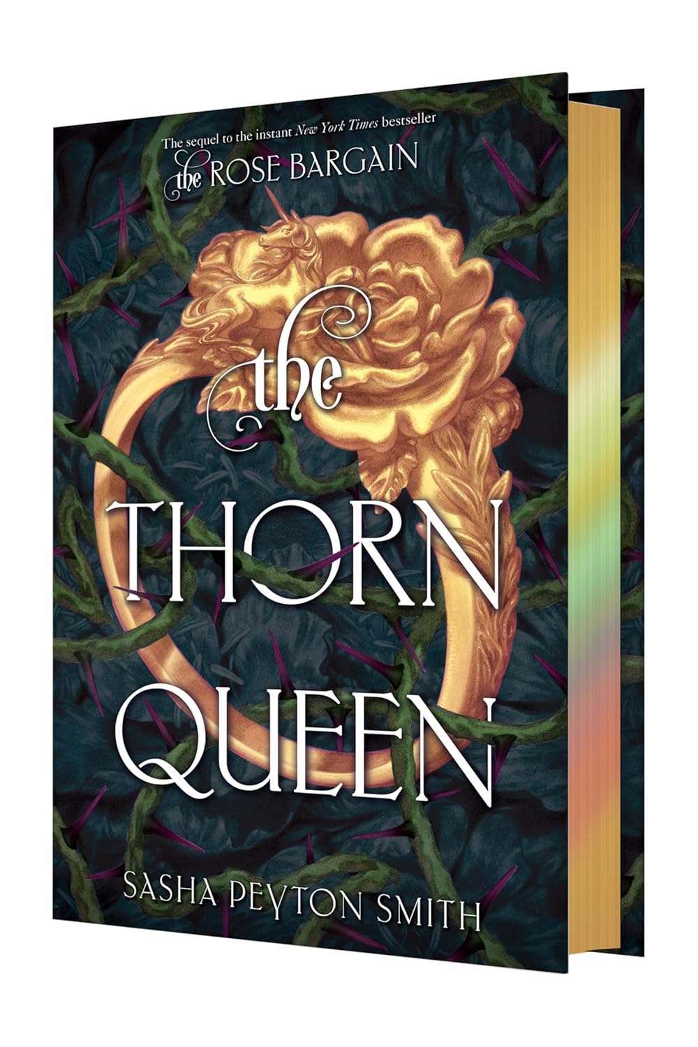 Book "the thorn queen" by sasha peyton smith 